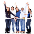Happy group of people