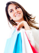 Beautiful shopping woman