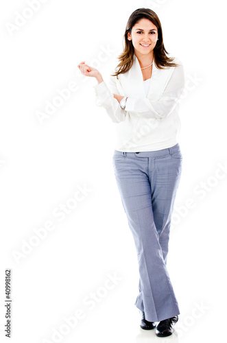 Photo: Fullbody business woman Fullbody business woman