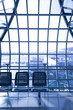 waiting chair in the airport