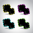 Four stipe bubble for design. Vector illustration. Four stipe bubble for design. Vector illustration.