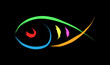 fish symbol illustration