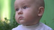 5-6 months boy smiling, portrait