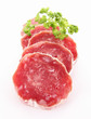 isolated sausage