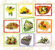 fiori vari con decori