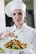 chef preparing meal