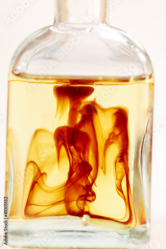 Photo: bottle with ink bottle with ink