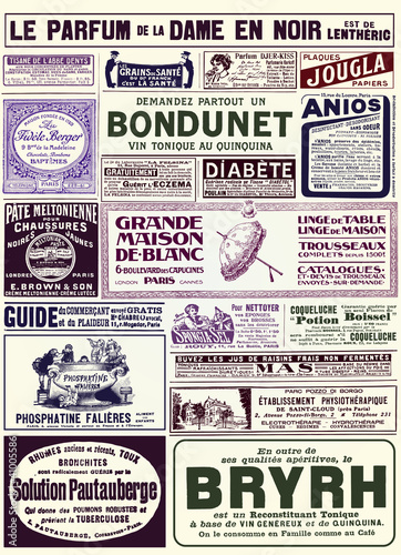 Vector: Page de pub Page de pub