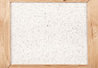 Paper in frame
