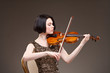 Girl with violin