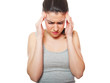 Young woman in pain
