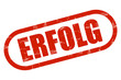 Grunge Stempel rot ERFOLG