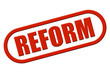 Stempel rot rel REFORM