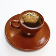 Coffee cup on white background Coffee cup on white background