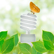 Energy saving lamp concept