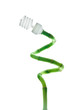 Energy saving lamp concept