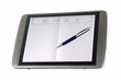 Foto: Tablet Pc and calendar Tablet Pc and calendar