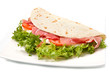 piadina crudo mozzarella ed insalata piadina crudo mozzarella ed insalata