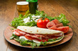 piadina al prosciutto crudo piadina al prosciutto crudo