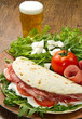 piadina al prosciutto crudo piadina al prosciutto crudo