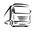 Vector: truck symbol truck symbol