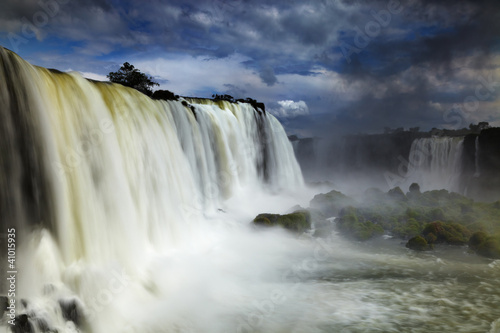 Photo: Iguassu Falls, view from Brazilian side Iguassu Falls, view from Brazilian side