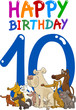 Vettoriale: eleventh birthday anniversary design eleventh birthday anniversary design
