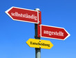 selbstständig oder angestellt / Entscheidung