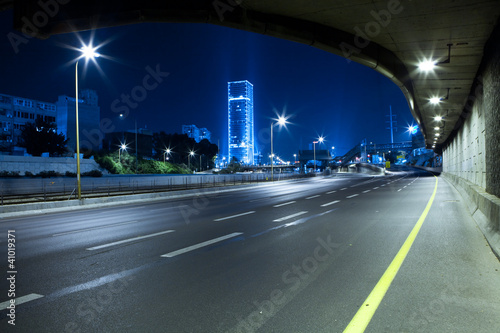 Photo: Highway at Night Highway at Night
