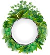 Vegetazione Tropicale-Icona di Cristallo-Tropical Plants Icon