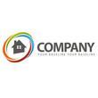 canvas print picture - logo immobilier