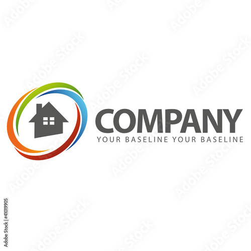Vektor: logo immobilier logo immobilier