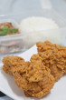Fried chicken food