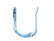 U letter water