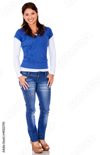 Foto: Beautiful casual woman Beautiful casual woman
