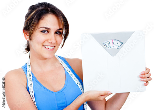 Photo: Woman loosing weight Woman loosing weight