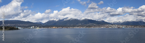 Photo: City of North Vancouver panorama from Burrard Inlet City of North Vancouver panorama from Burrard Inlet