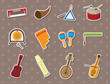 musical stickers