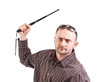Man whit truncheon