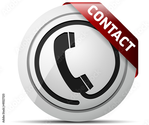 Illustration: Contact button Contact button