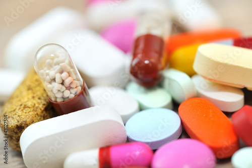 Photo: Assorted pills Assorted pills