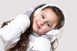 Foto: Cuty little girl in winter wear Cuty little girl in winter wear