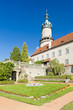 Castle of Nove Mesto nad Metuji with garden, Czech Republic Castle of Nove Mesto nad Metuji with garden, Czech Republic