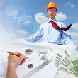 Construction industry collage Construction industry collage