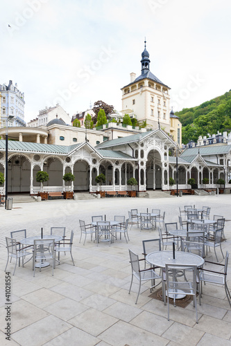 Foto: Market Colonnade, Karlovy Vary (Carlsbad), Czech Republic Market Colonnade, Karlovy Vary (Carlsbad), Czech Republic