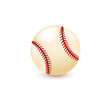 Vector: Baseball ball isolated on white background Baseball ball isolated on white background