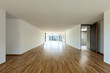 beautiful new apartment, interior, open space