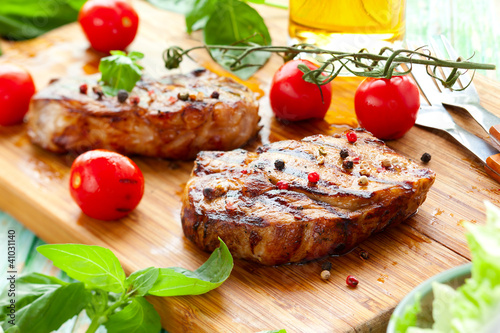 Photo: Veal loin steak Veal loin steak