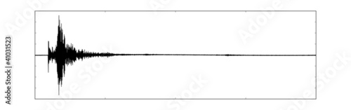 Illustration: Isolated Seismogram of Haiti 2010 earthquake Isolated Seismogram of Haiti 2010 earthquake
