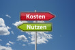 Kosten vs. Nutzen